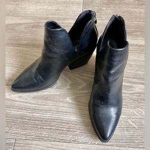 Michael By Michael Shannon Aubrey Bootie Ankle Boots Shoes, Black